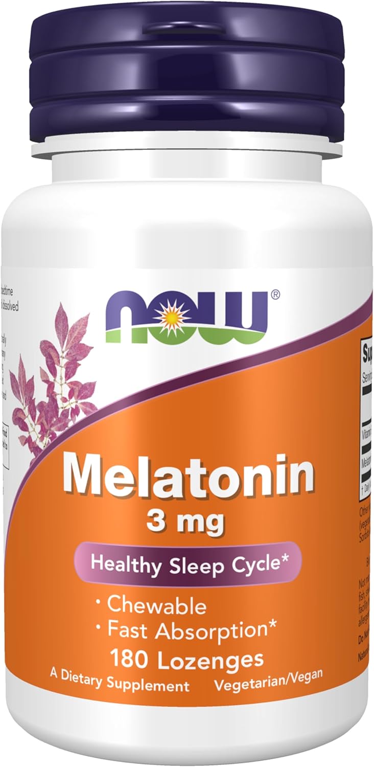 NOW Foods Melatonin 3 mg