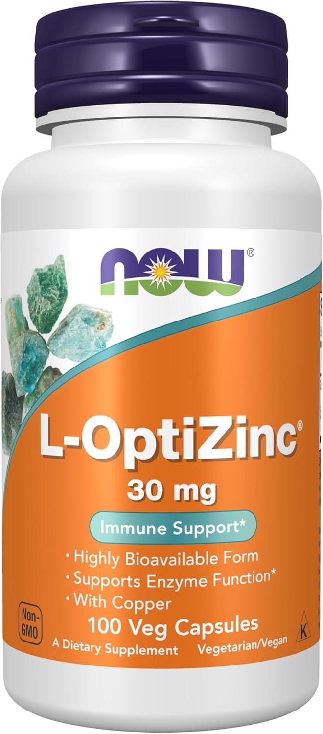 NOW Foods Zinc Glycinate 30mg