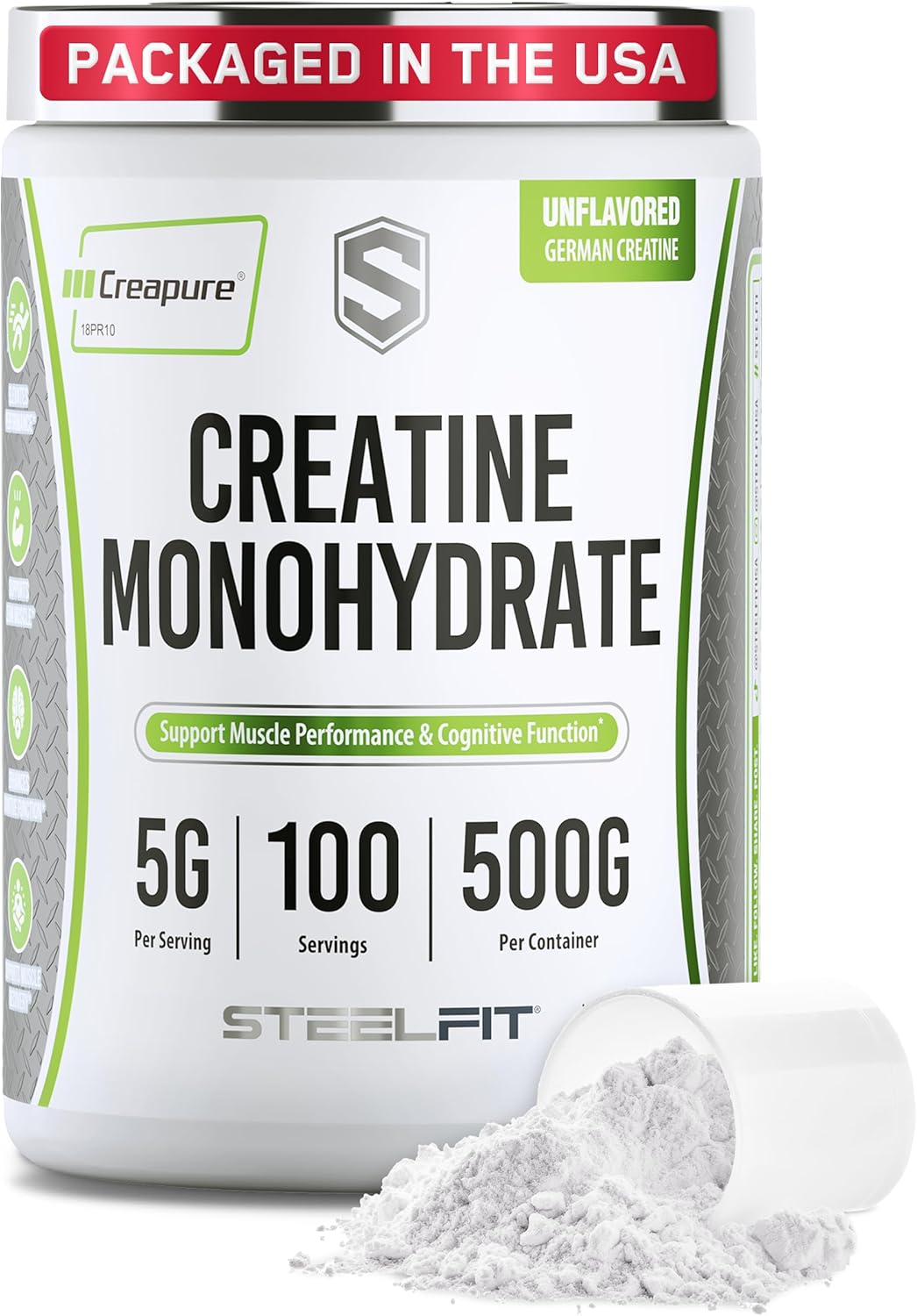 Bulk Supplements Creatine Monohydrate (Creapure)