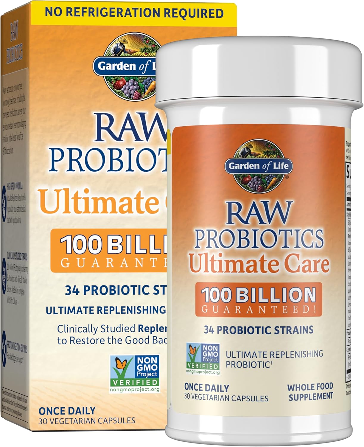 Garden of Life RAW Probiotics 100 Billion